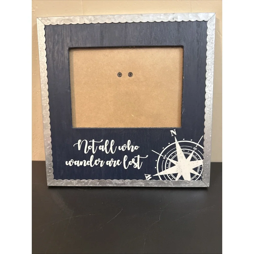 Nautical Compass Photo Frame –